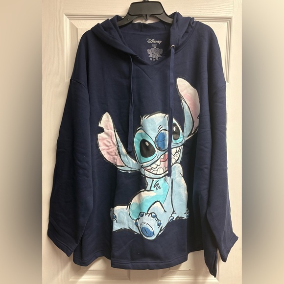 Disney Other - NWOT Disney Stitch Hoodie Sweatshirt Unisex Size 2XL